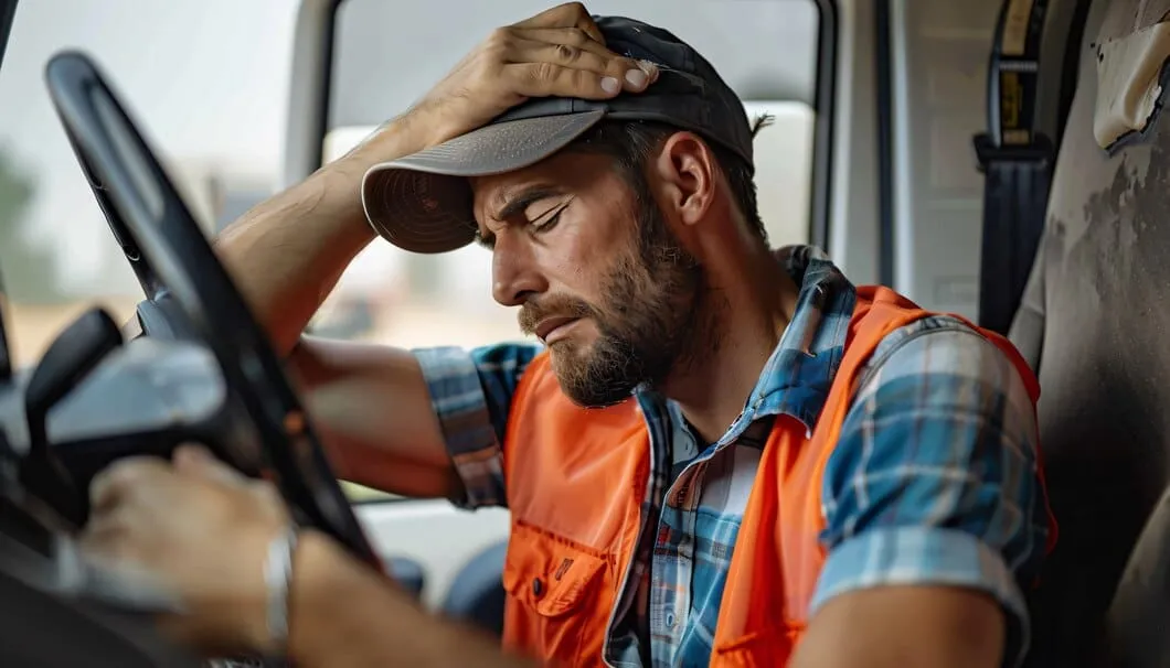 riesgos para los conductores de camiones