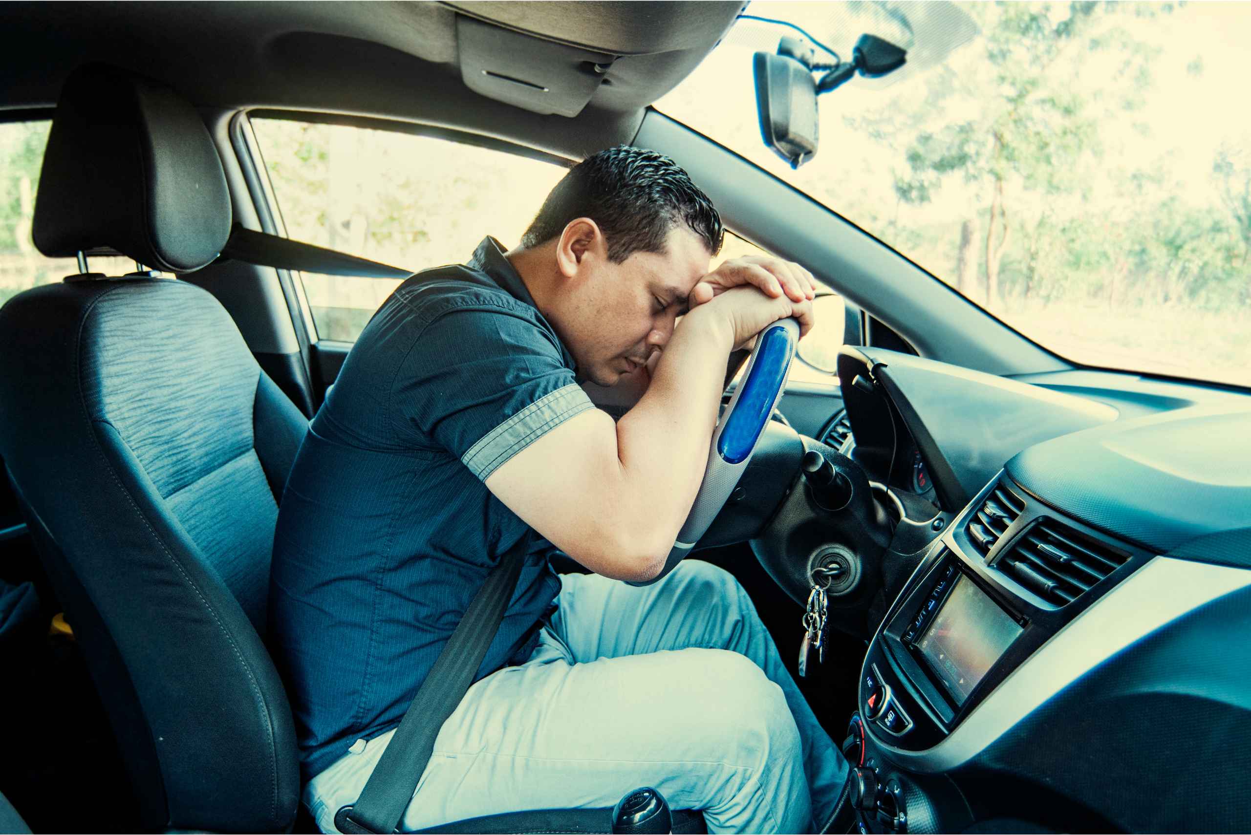 ¿Qué efecto tiene el sueño en un conductor?